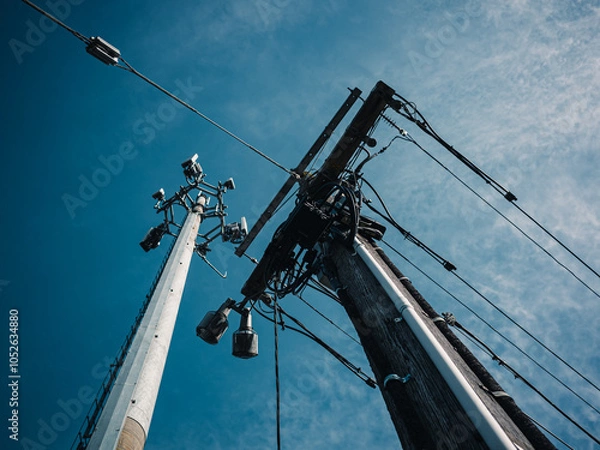 Obraz Electrical power lines
