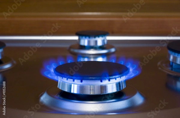 Fototapeta indoor gas oven