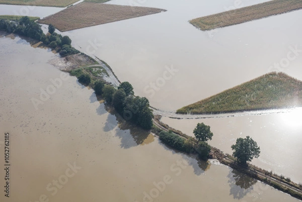 Fototapeta flod in Poland 2024