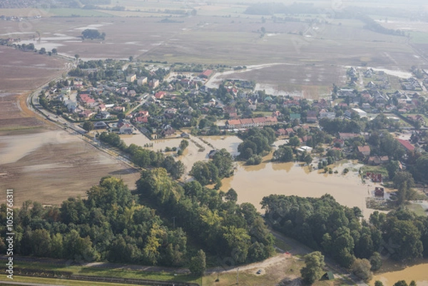 Obraz flod in Poland 2024