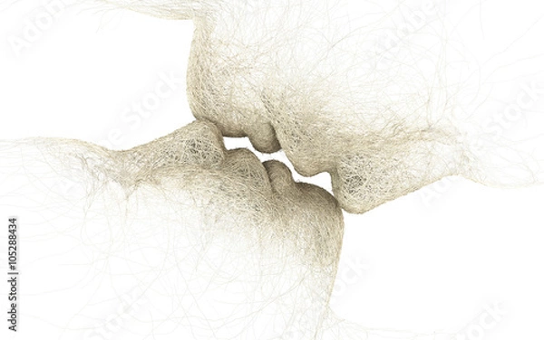 Fototapeta pocałunek