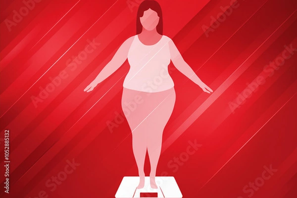 Obraz Healthy lifestyle, diet, weight loss.