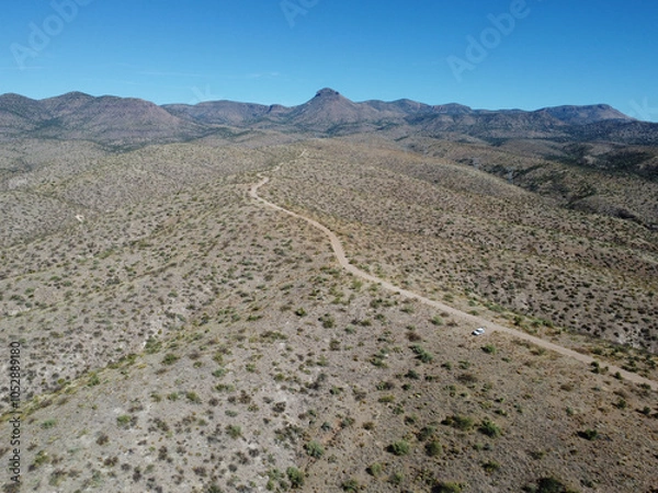 Obraz desert wilderness infrastructure