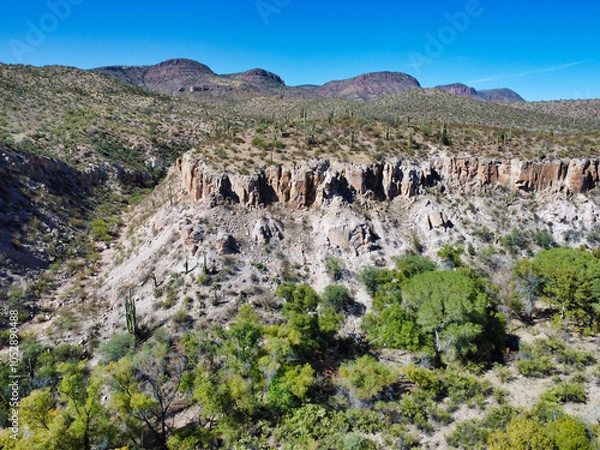 Obraz desert wilderness infrastructure