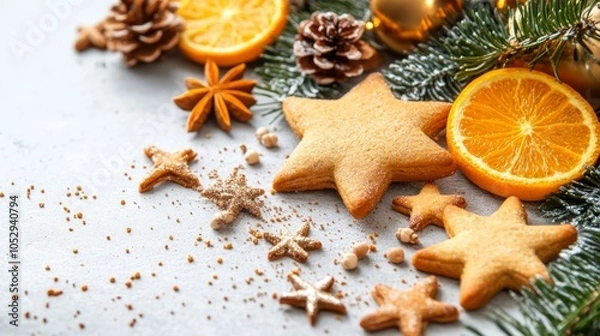 Fototapeta Joyful Crafts for a Soft Holiday Mood