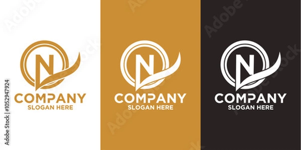 Fototapeta Initials o logo design. Initial Letter Logo.