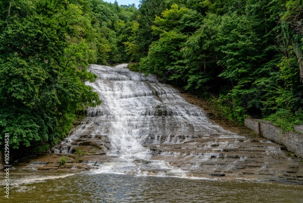 Fototapeta Buttermilk Falls in New York State