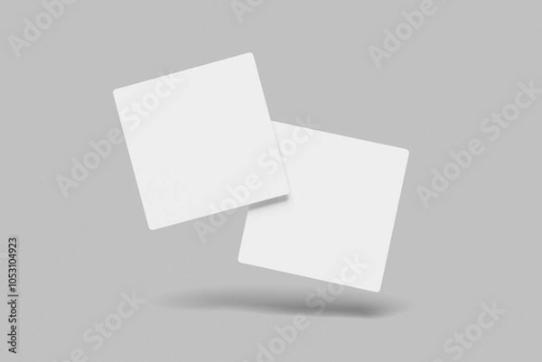 Obraz Square Business Card Blank