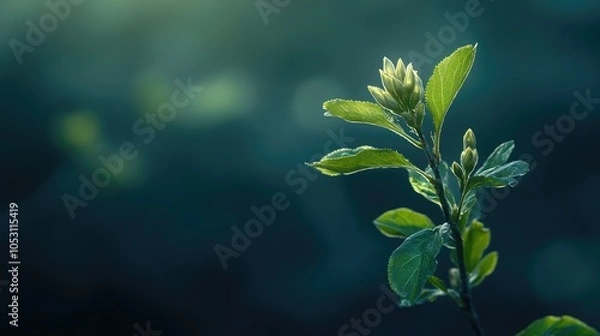 Obraz Leta??s Grow in 2025 over an image of a budding plant