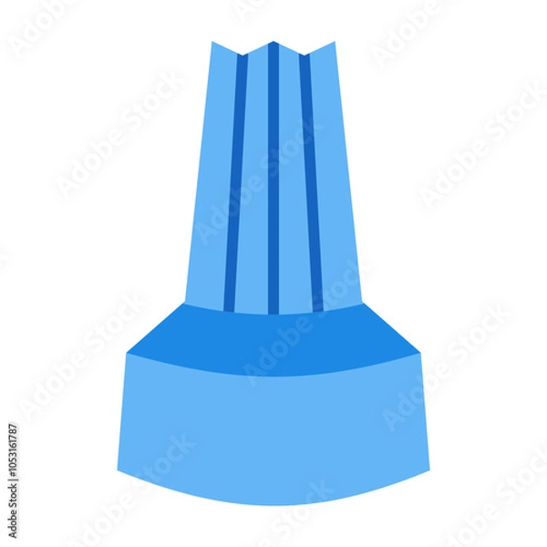 Obraz Wire Nuts Flat Icon Design