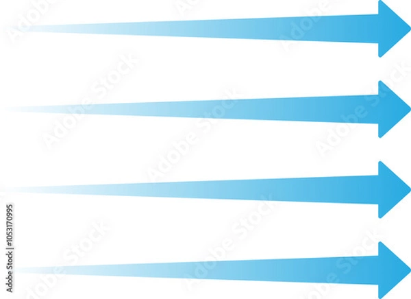 Obraz Airflow Arrow Wind and Motion Symbol