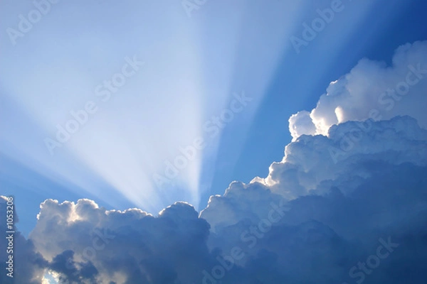 Obraz promienie słoneczne