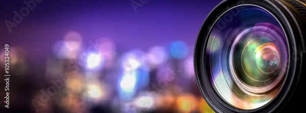 Obraz Obiektyw aparatu