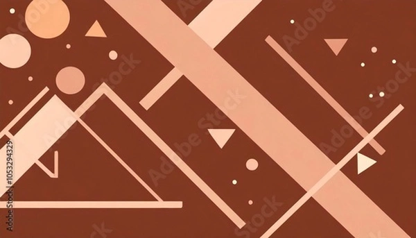 Fototapeta Abstract geometric background design