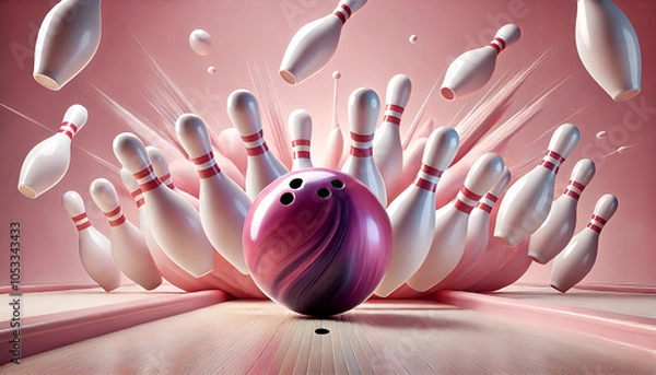 Fototapeta ボウリング