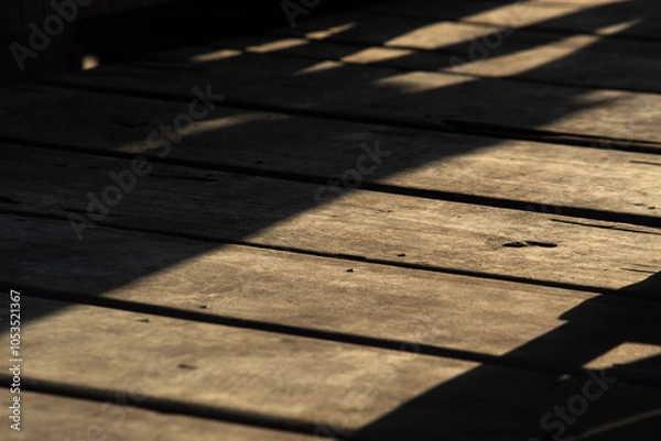 Fototapeta shadow on the ground