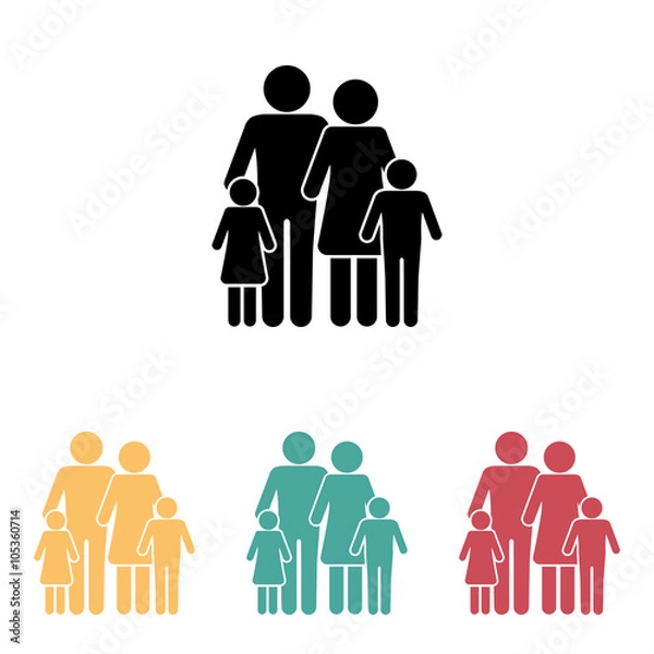 Obraz family  icon