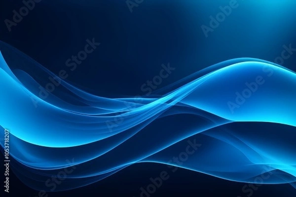 Obraz abstract blue background