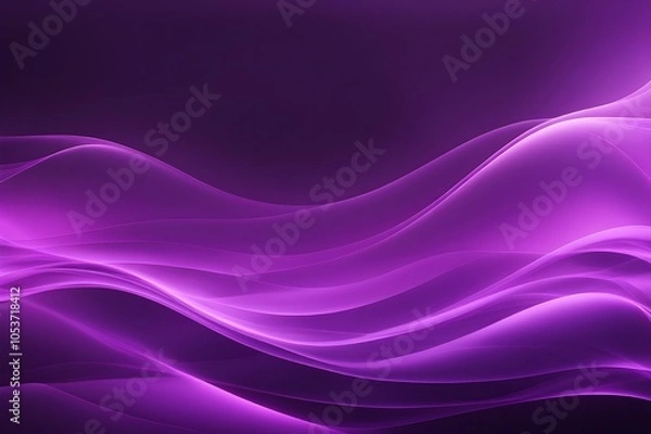 Obraz abstract purple waves background design, wallpaper design 