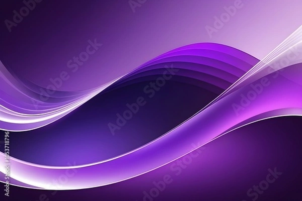 Obraz abstract purple waves background design, wallpaper design 