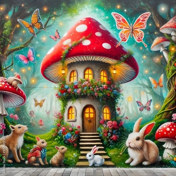 Fototapeta mushroom