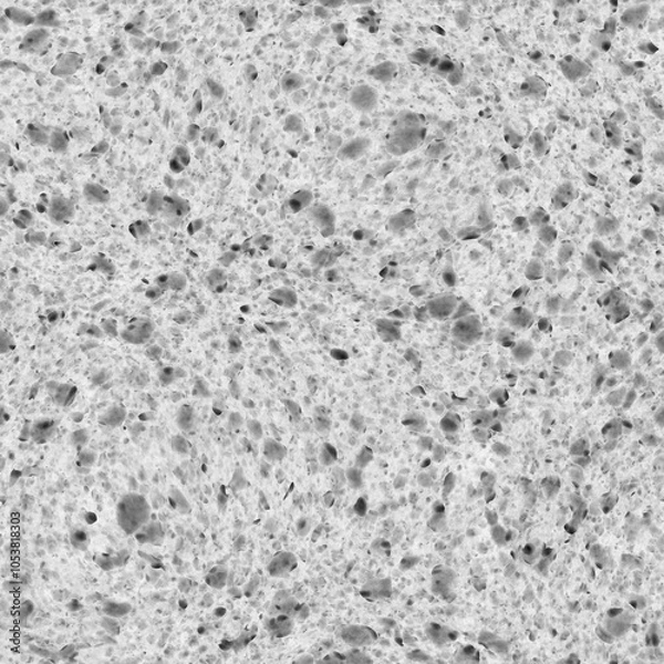 Obraz Seamless bread displacement map