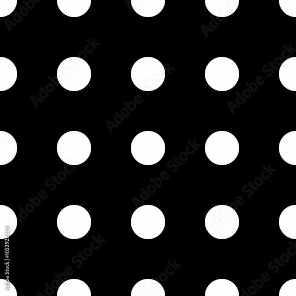 Obraz black and white background seamless pattern