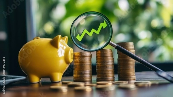 Fototapeta Boost your savings with effective investment strategies. Discover how to grow your wealth and secure financial stability today.