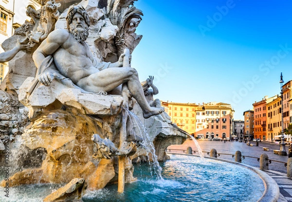 Fototapeta Piazza Navona, Rzym we Włoszech