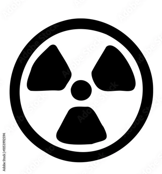 Obraz radiation warning sign