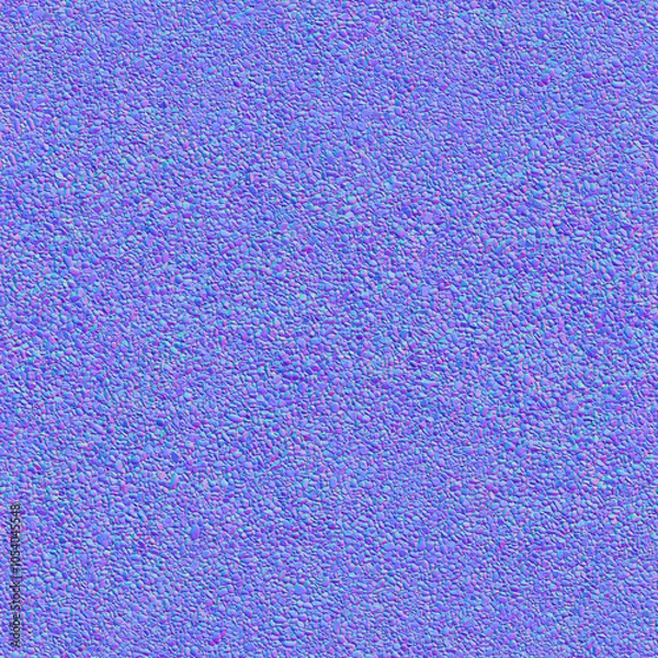 Obraz Seamless gravel normal map