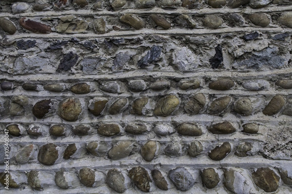 Obraz Mur en pierre grise