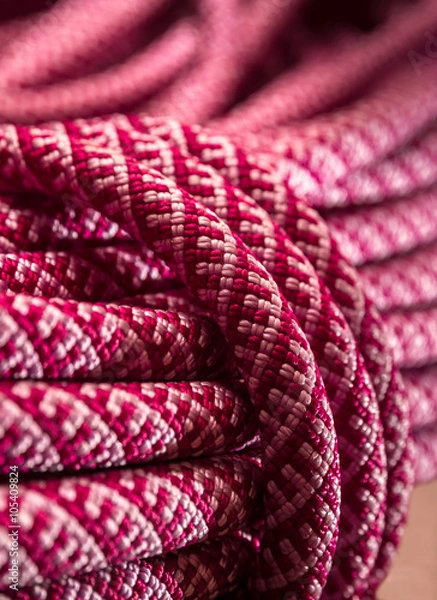 Obraz Is coiled climbing rope .