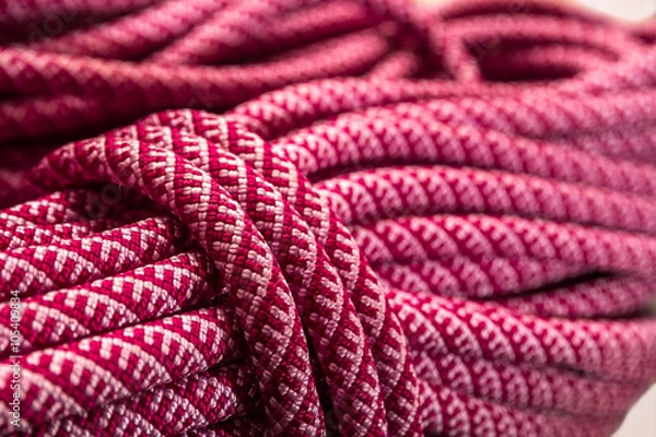 Obraz Winded climbing rope.