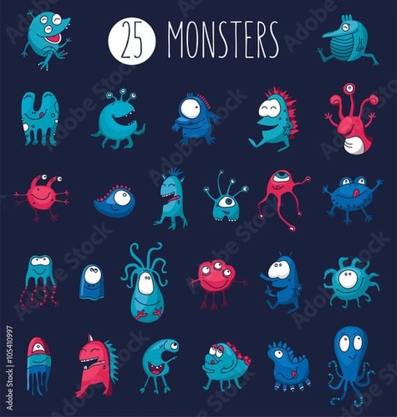 Obraz monsters