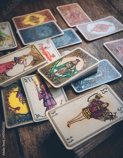 Obraz tarot cards