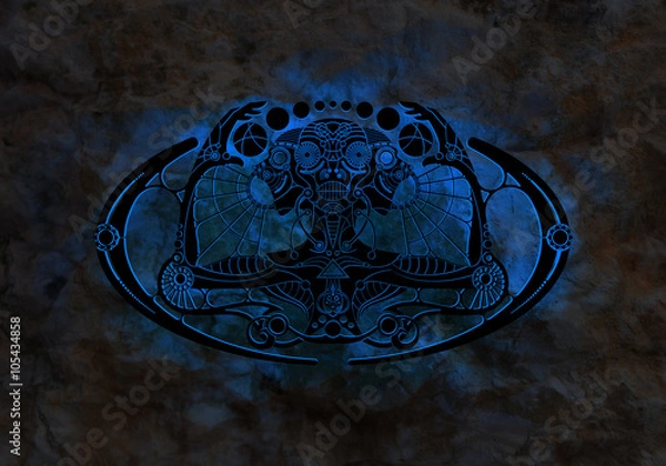 Obraz Surreal colorful background