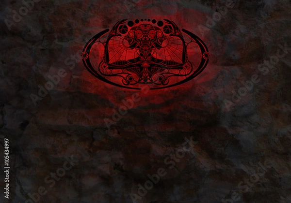 Obraz Surreal colorful background