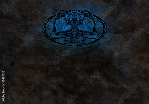 Obraz Surreal colorful background