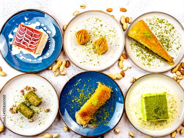 Obraz set of desserts