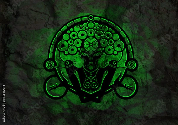 Obraz Surreal colorful background