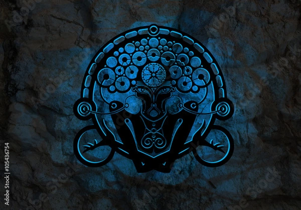 Obraz Surreal colorful background