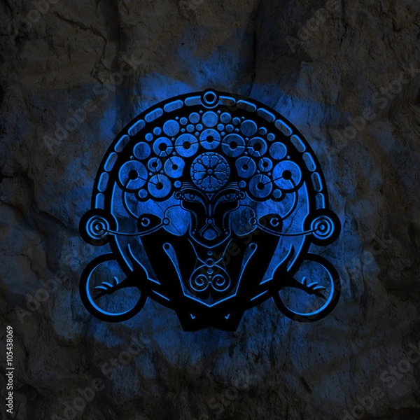 Obraz Surreal colorful background