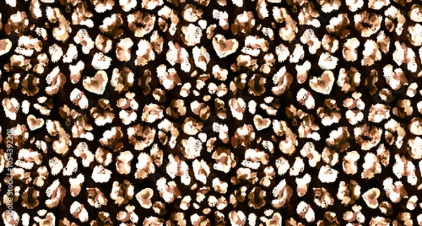 Fototapeta leopard seamless pattern with leopard print
