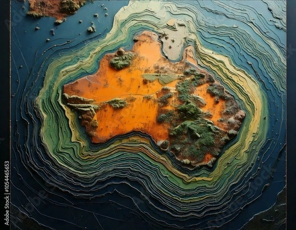 Obraz landform mapping 