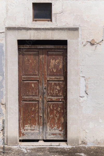 Fototapeta vecchia porta