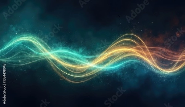 Fototapeta color blend in vibrant gradient background