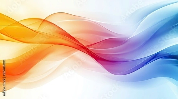 Fototapeta Abstract blurred gradient fluid vector background design wallpaper template with dynamic color, waves, and blend. Futuristic modern backdrop design for business, presentation, ads, banner