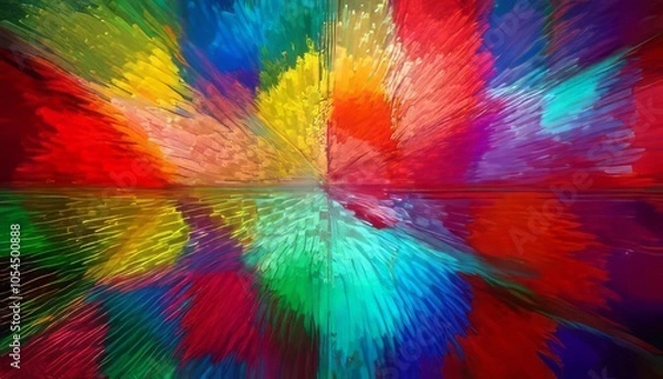 Fototapeta Colorful abstract texture background