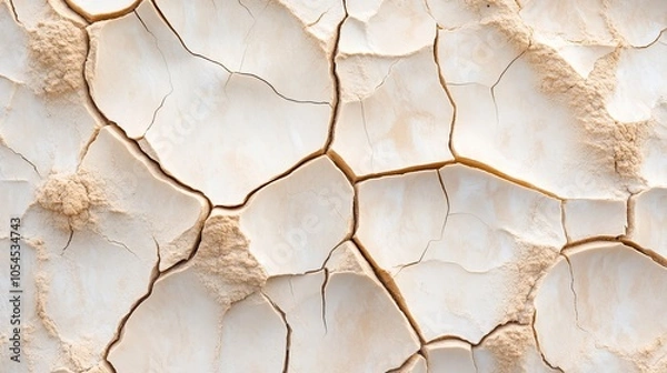 Obraz dry soil wall texture